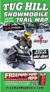 Snowmobile Trail Map Tug Hill – FREEMAN MAPS