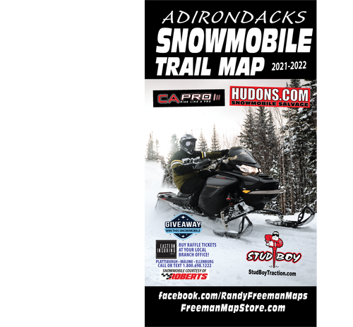 Snowmobile Trail Map Adirondacks